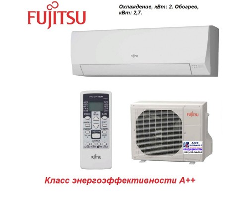 Кондиционер Fujitsu ASYG07LLCE/AOYG07LLCE