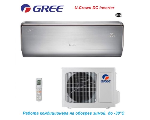 Кондиционер Gree GWH09UB-K3DNA4F серия U-Crown   DC inverter