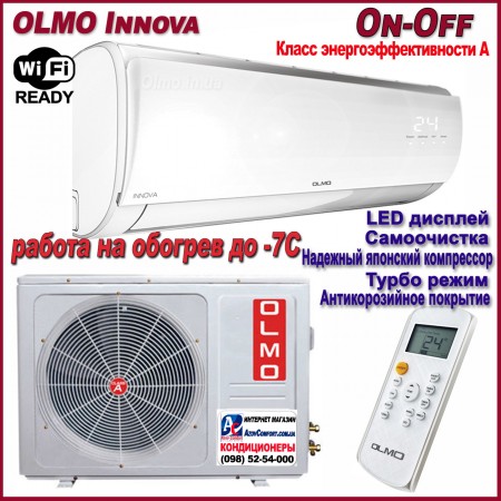 Кондиционер Olmo OSH-10LD7W серии Innova On-Off до 30 м2
